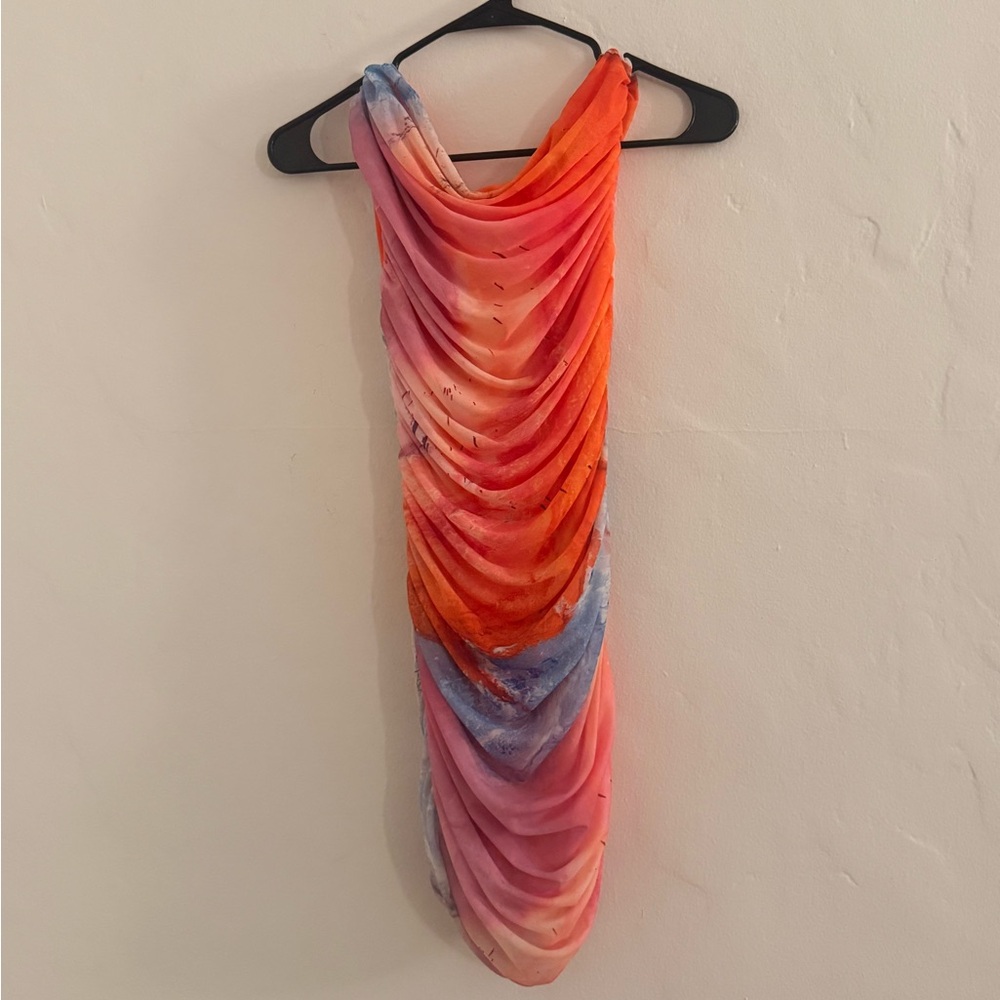 Zara Bright Beach Dress